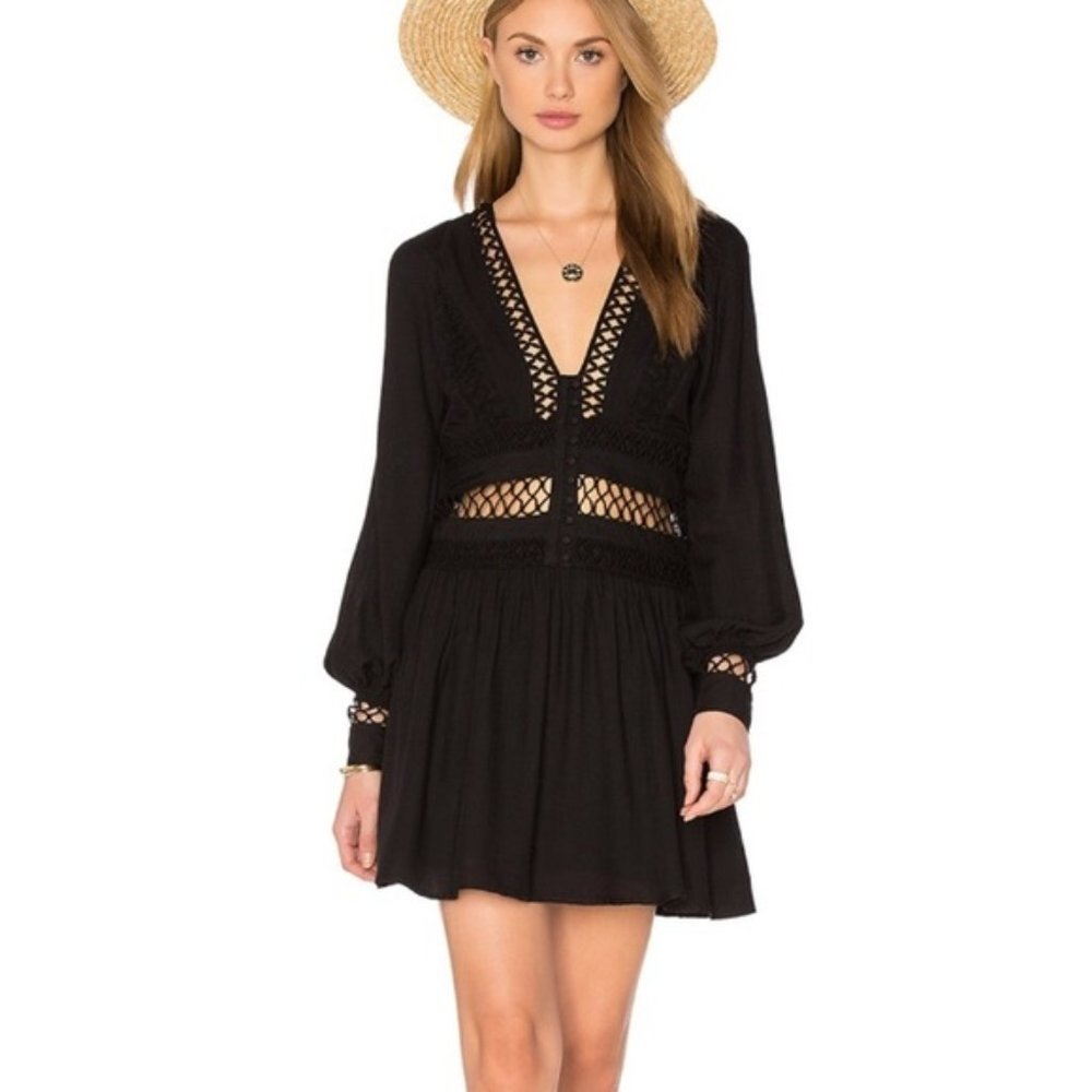 FREE PEOPLE BOHO CUT OUT DRESS - NWT 🎉Host Pick🎉